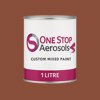Master Chroma Isofan - R3315 - Red Paint Litre Tin