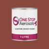 Master Chroma Isofan - R3318 - Red Paint Litre Tin