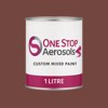 Master Chroma Isofan - R3323 - Red Paint Litre Tin