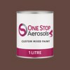 Master Chroma Isofan - R3328 - Red Paint Litre Tin