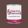 Master Chroma Isofan - R3329 - Red Paint Litre Tin