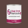 Master Chroma Isofan - R3342 - Red Paint Litre Tin