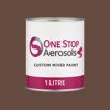 Master Chroma Isofan - R3344 - Red Paint Litre Tin