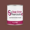 Master Chroma Isofan - R3355 - Red Paint Litre Tin