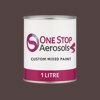 Master Chroma Isofan - R3358 - Red Paint Litre Tin