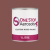 Master Chroma Isofan - R3396 - Red Paint Litre Tin