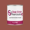 Master Chroma Isofan - R3400 - Red Paint Litre Tin