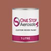 Master Chroma Isofan - R3401 - Red Paint Litre Tin