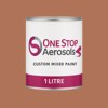 Master Chroma Isofan - R3404 - Red Paint Litre Tin