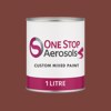 Master Chroma Isofan - R3423 - Red Paint Litre Tin