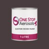 Master Chroma Isofan - R3431 - Red Paint Litre Tin