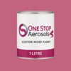 Master Chroma Isofan - R3433 - Red Paint Litre Tin