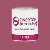 Master Chroma Isofan - R3435 - Red Paint Litre Tin