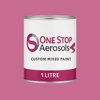 Master Chroma Isofan - R3438 - Red Paint Litre Tin