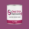 Master Chroma Isofan - R3444 - Red Paint Litre Tin