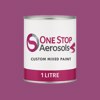Master Chroma Isofan - R3445 - Red Paint Litre Tin