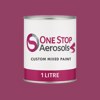 Master Chroma Isofan - R3447 - Red Paint Litre Tin