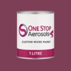 Master Chroma Isofan - R3448 - Red Paint Litre Tin