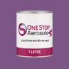 Master Chroma Isofan - R3460 - Red Paint Litre Tin