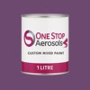 Master Chroma Isofan - R3462 - Red Paint Litre Tin