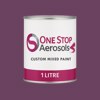 Master Chroma Isofan - R3463 - Red Paint Litre Tin
