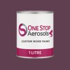 Master Chroma Isofan - R3467 - Red Paint Litre Tin
