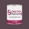 Master Chroma Isofan - R3476 - Red Paint Litre Tin