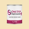 Master Chroma Isofan - Y1005 - Yellow Paint Litre Tin