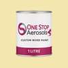 Master Chroma Isofan - Y1007 - Yellow Paint Litre Tin