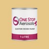 Master Chroma Isofan - Y1081 - Yellow Paint Litre Tin