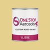 Master Chroma Isofan - Y1084 - Yellow Paint Litre Tin