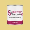Master Chroma Isofan - Y1085 - Yellow Paint Litre Tin