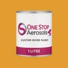 Master Chroma Isofan - Y1166 - Yellow Paint Litre Tin