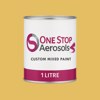 Master Chroma Isofan - Y1185 - Yellow Paint Litre Tin