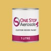 Master Chroma Isofan - Y1186 - Yellow Paint Litre Tin