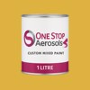 Master Chroma Isofan - Y1202 - Yellow Paint Litre Tin
