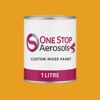 Master Chroma Isofan - Y1212 - Yellow Paint Litre Tin