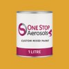 Master Chroma Isofan - Y1224 - Yellow Paint Litre Tin