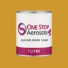 Master Chroma Isofan - Y1232 - Yellow Paint Litre Tin