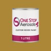 Master Chroma Isofan - Y1236 - Yellow Paint Litre Tin