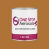 Master Chroma Isofan - Y1272 - Yellow Paint Litre Tin