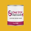 Master Chroma Isofan - Y1320 - Yellow Paint Litre Tin