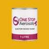 Master Chroma Isofan - Y1321 - Yellow Paint Litre Tin