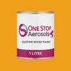 Master Chroma Isofan - Y1358 - Yellow Paint Litre Tin