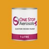 Master Chroma Isofan - Y1368 - Yellow Paint Litre Tin