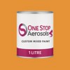 Master Chroma Isofan - Y1375 - Yellow Paint Litre Tin