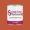 Master Chroma Isofan - Y1458 - Yellow Paint Litre Tin