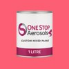 Pantone 184 Paint Litre Tin
