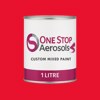 Pantone 185 Paint Litre Tin