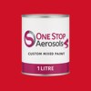 Pantone 186 Paint Liter Tin